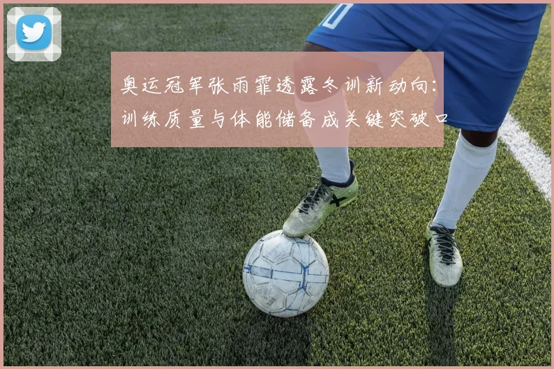 奥运冠军张雨霏透露冬训新动向:训练质量与体能储备成关键突破口